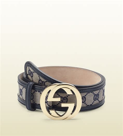 Gucci GG belt with Interlocking G buckle